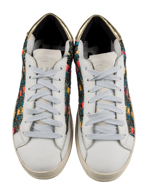 P448 Leather Printed Sneakers