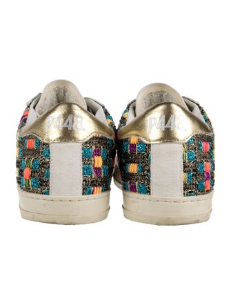 P448 Leather Printed Sneakers