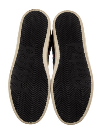 P448 Leather Printed Sneakers