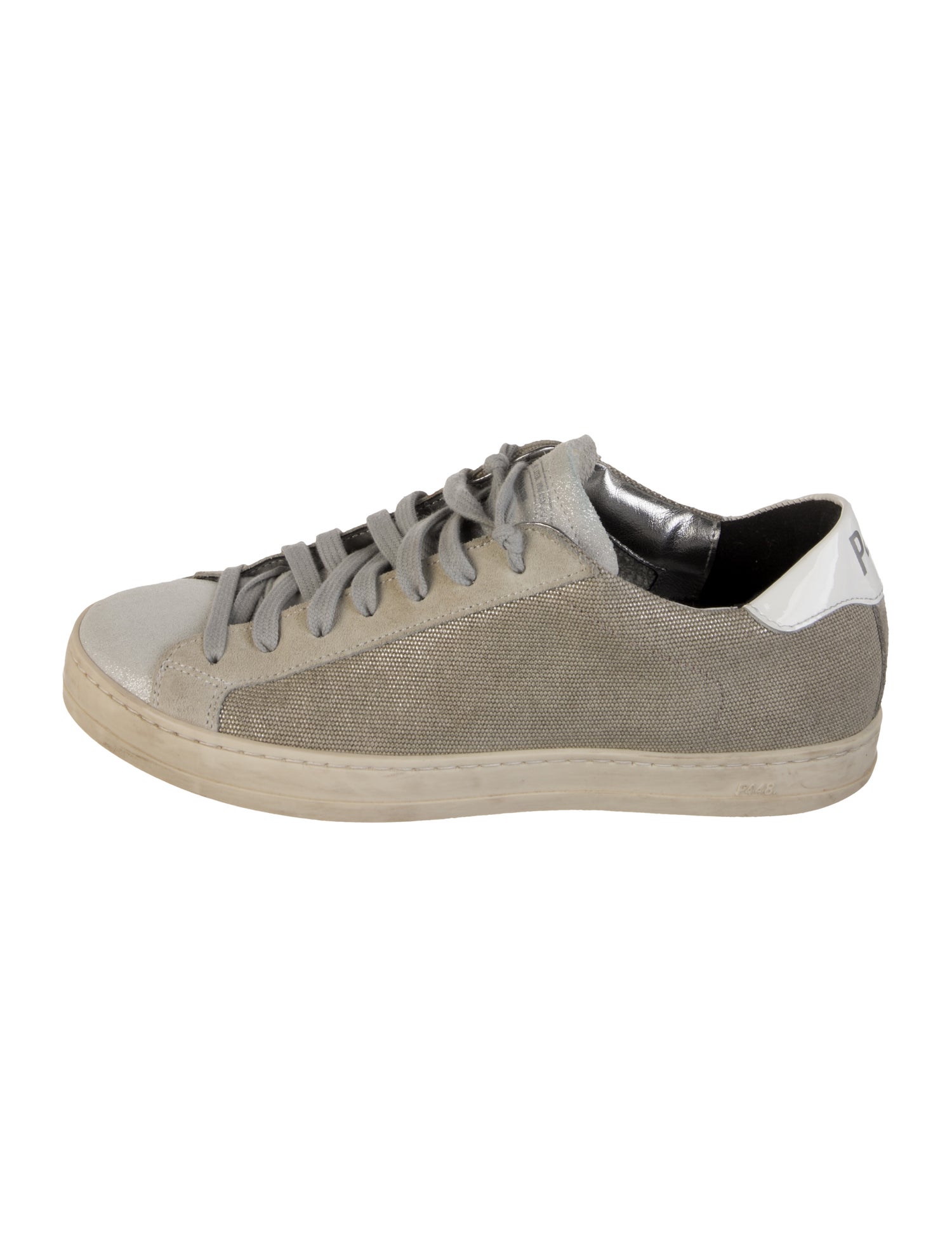 P448 Suede Glitter Accents Sneakers