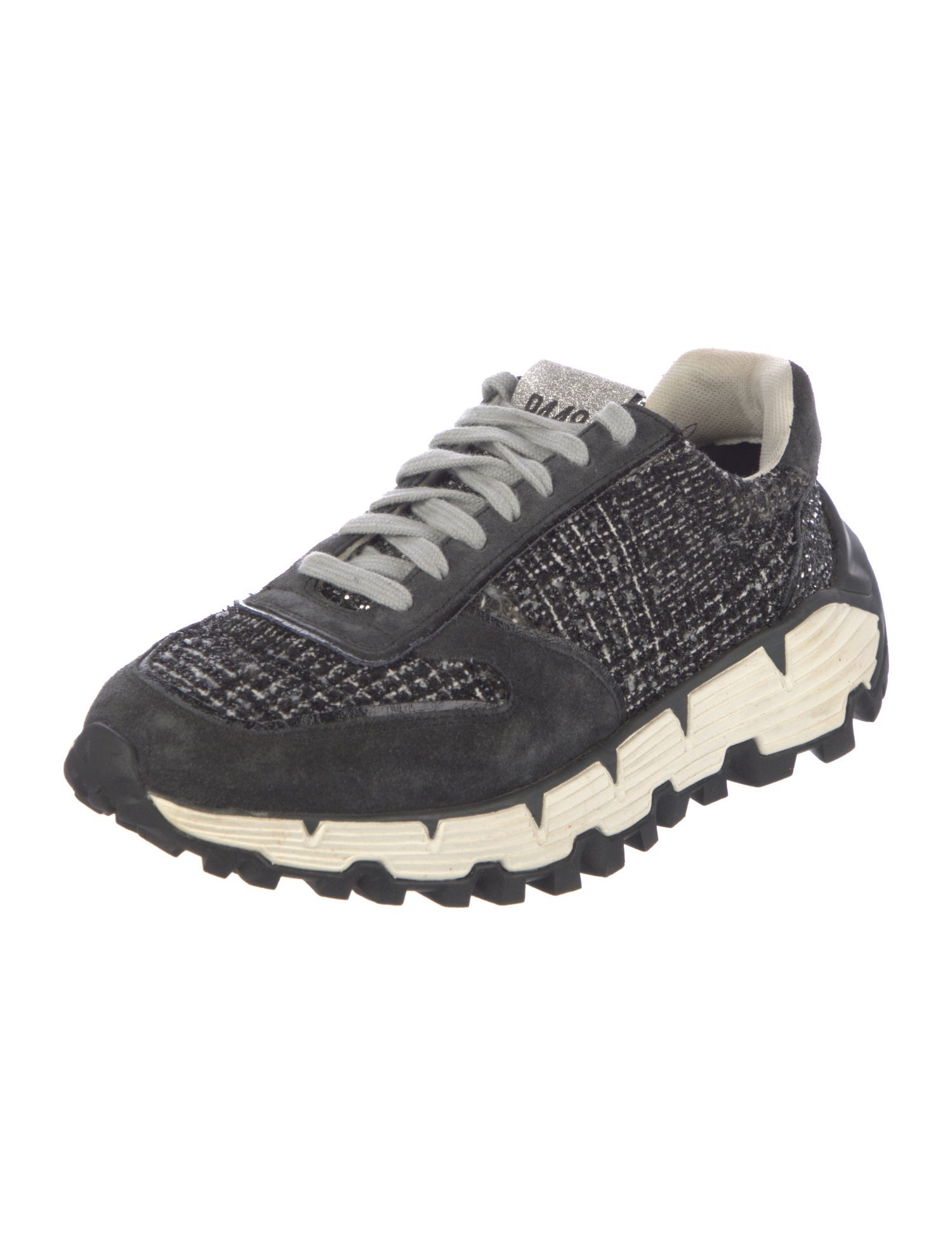 P448 Tweed Tweed Pattern Sneakers