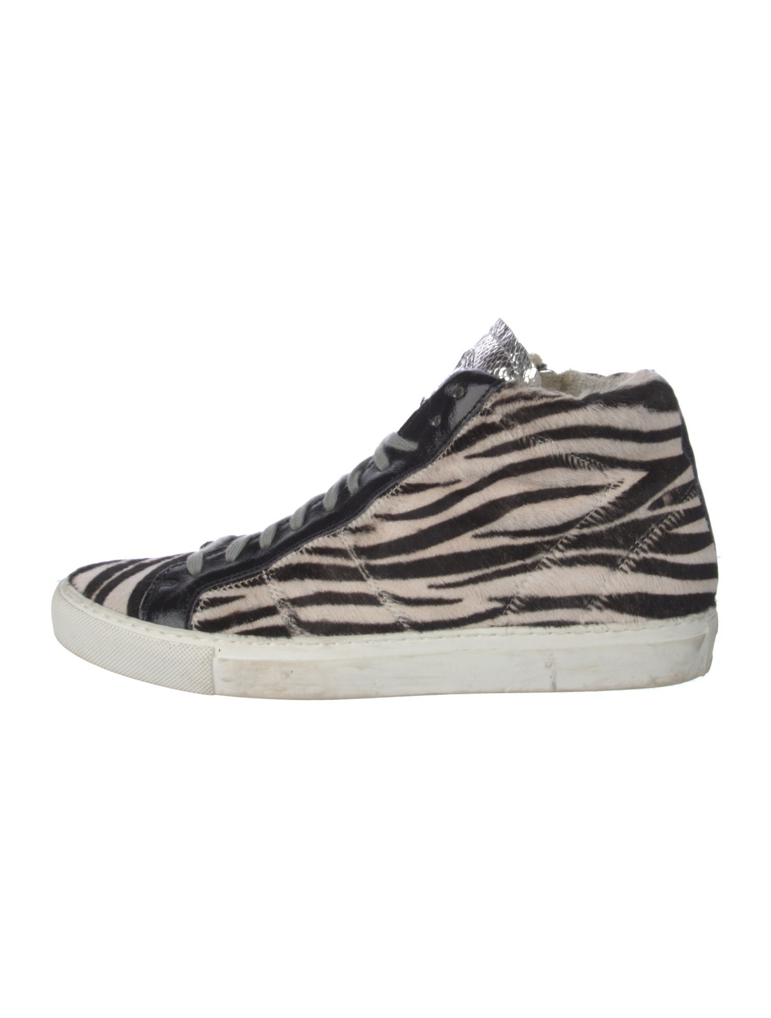 P448 Ponyhair Animal Print Sneakers