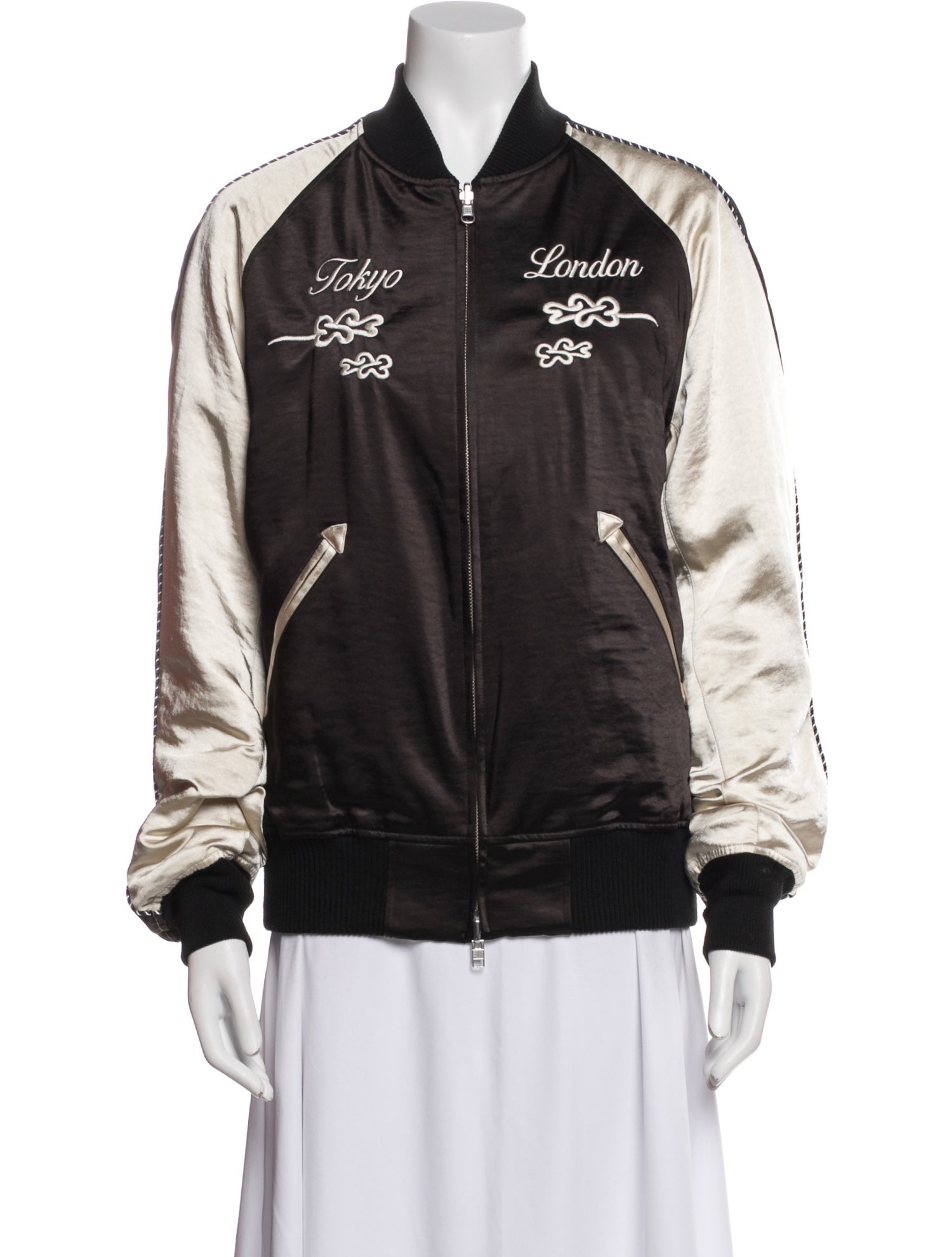 Palace x Y-3 Graphic Print Bomber Jacket