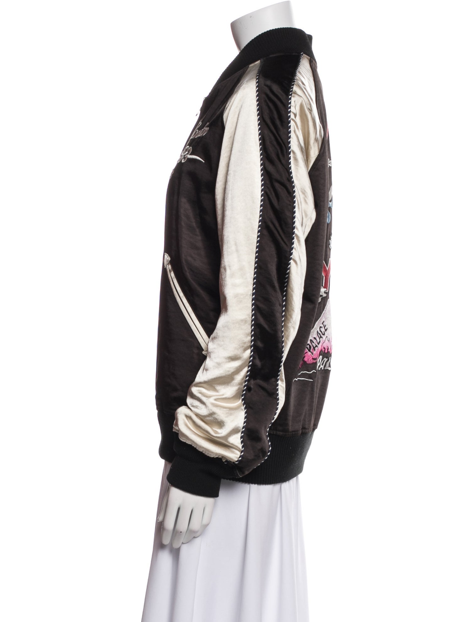 Palace x Y-3 Graphic Print Bomber Jacket