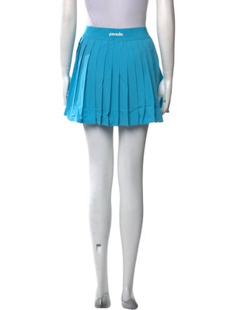 Paradis Collection Pleated Accents Mini Skirt