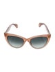 Paradis Collection Cat-Eye Gradient Sunglasses