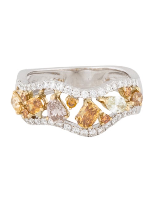 Parade 18K Colored Diamond Reverie Cocktail Ring