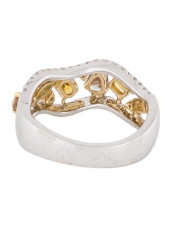 Parade 18K Colored Diamond Reverie Cocktail Ring