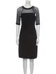 Adrianna Papell Crew Neck Knee-Length Dress