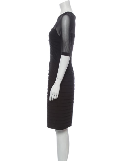 Adrianna Papell Crew Neck Knee-Length Dress