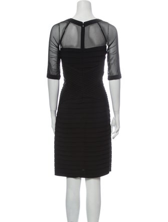 Adrianna Papell Crew Neck Knee-Length Dress