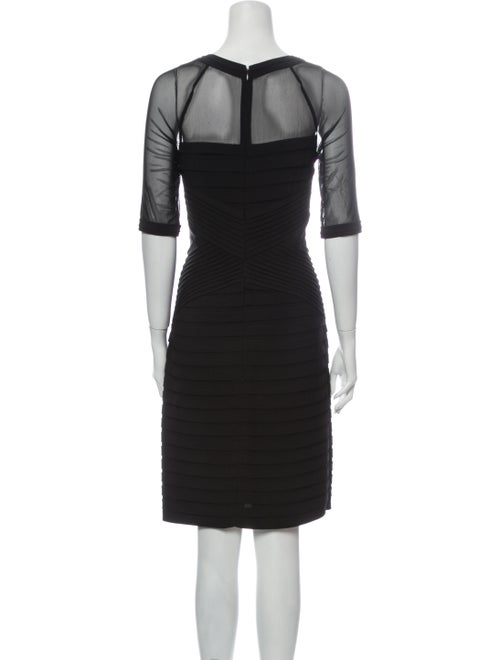 Adrianna Papell Crew Neck Knee-Length Dress