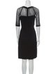 Adrianna Papell Crew Neck Knee-Length Dress