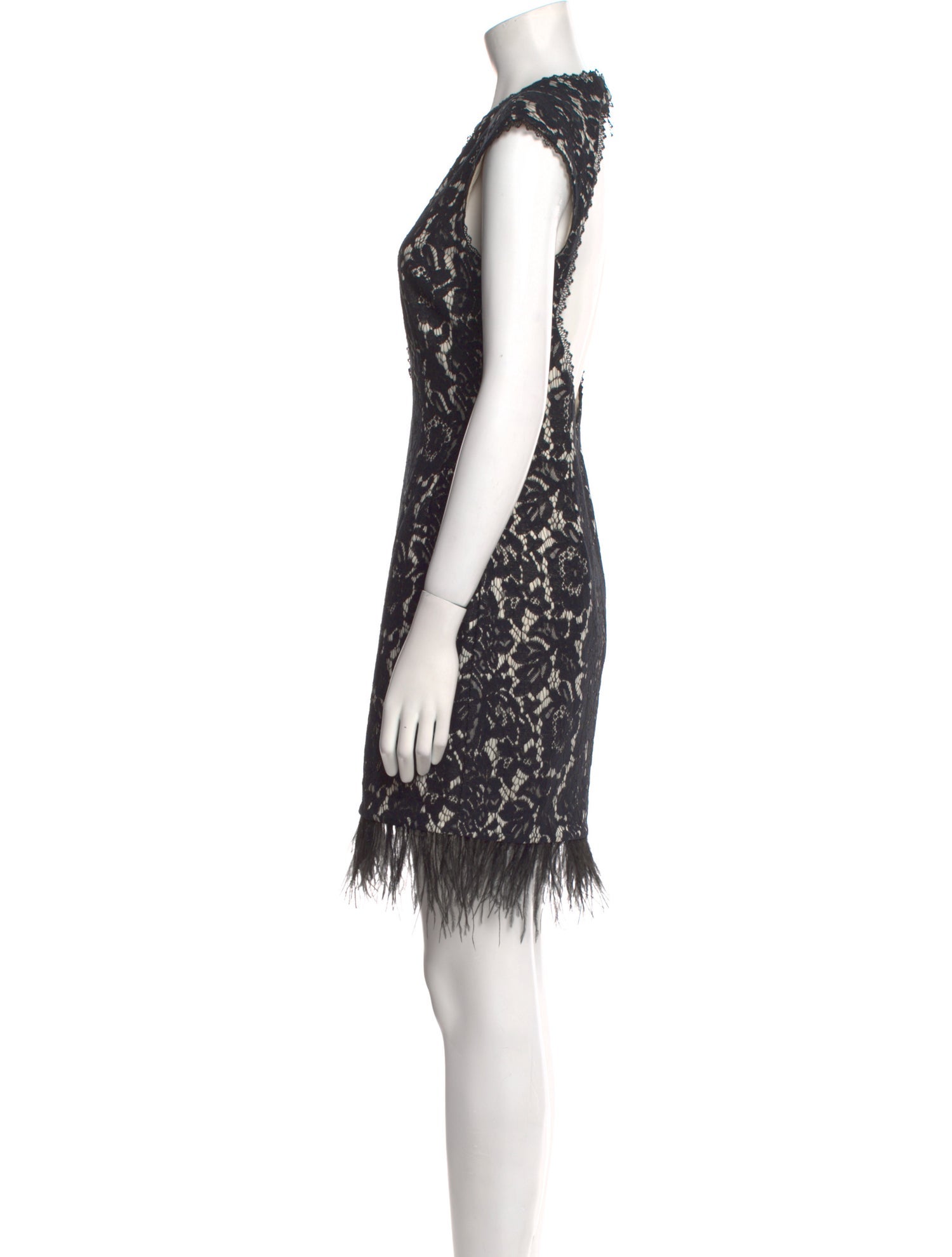 Adrianna Papell Lace Pattern Mini Dress w/ Tags