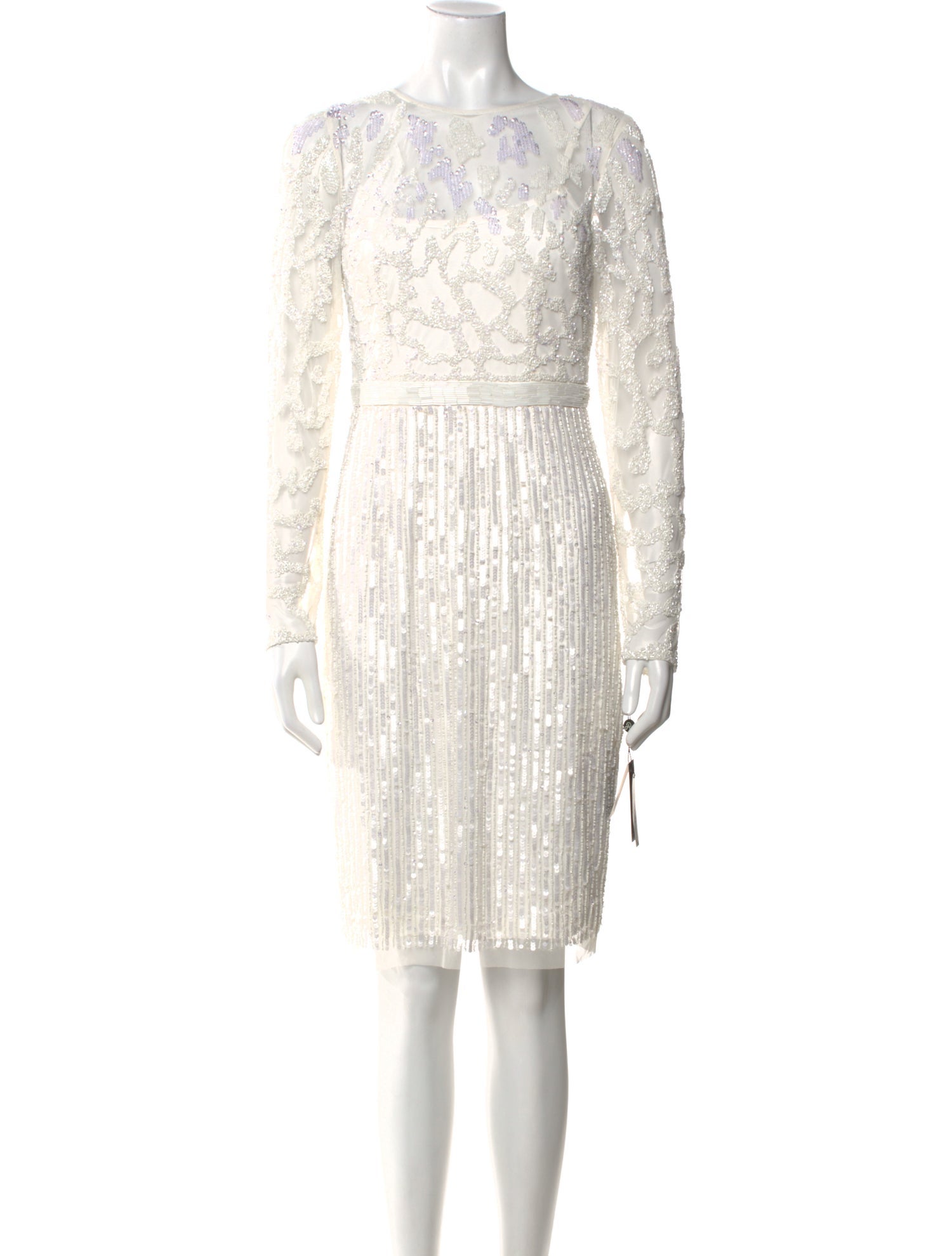 Adrianna Papell Lace Knee-Length Dress