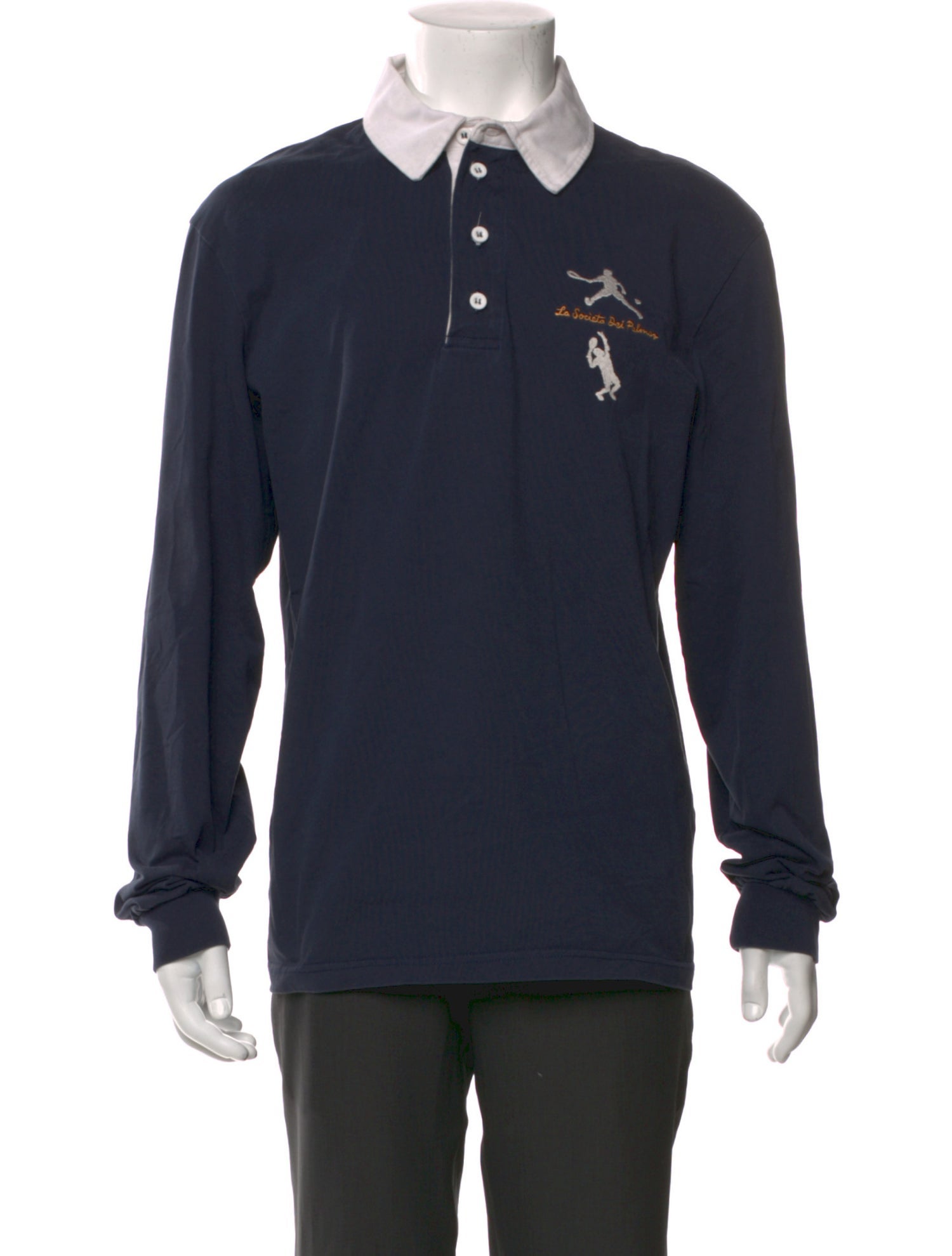 Palmes Graphic Print Long Sleeve Shirt