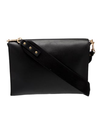Yu Mei Leather Shoulder Bag
