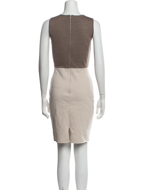 Paula Hian Scoop Neck Mini Dress