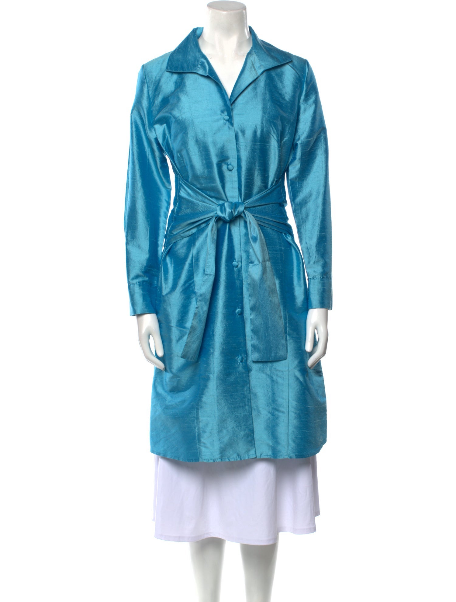 Patty Kim Silk Knee-Length Dress