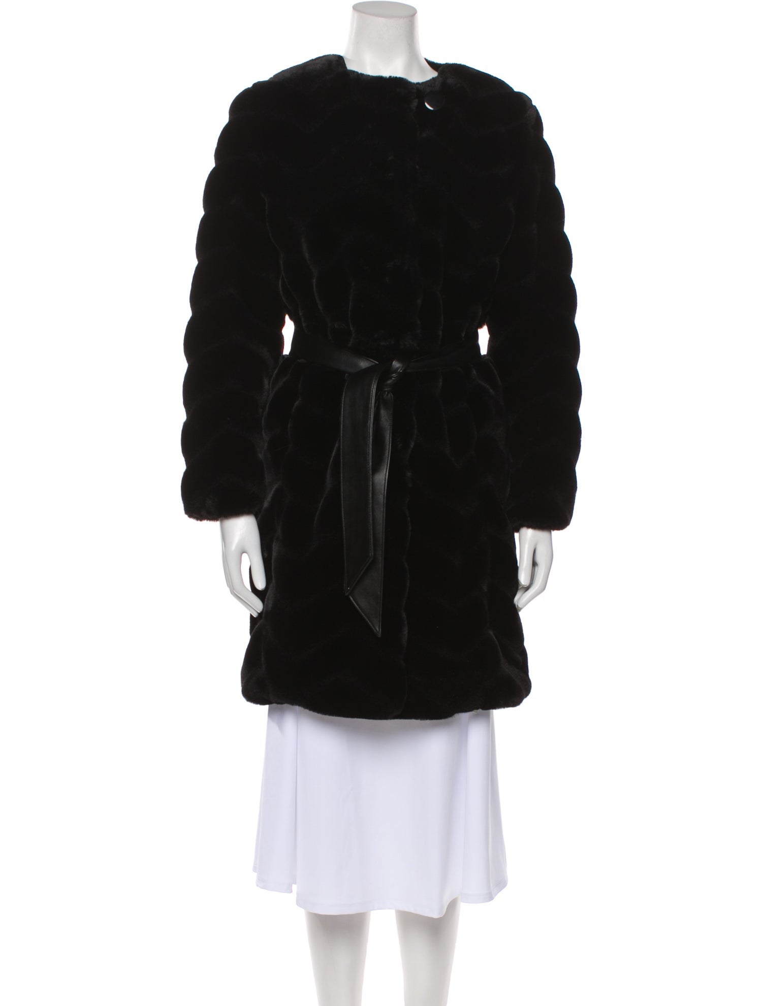 Patty Kim Vintage Faux Fur Coat