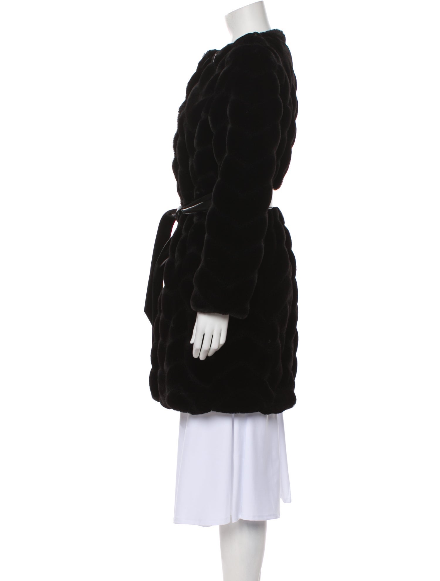 Patty Kim Vintage Faux Fur Coat