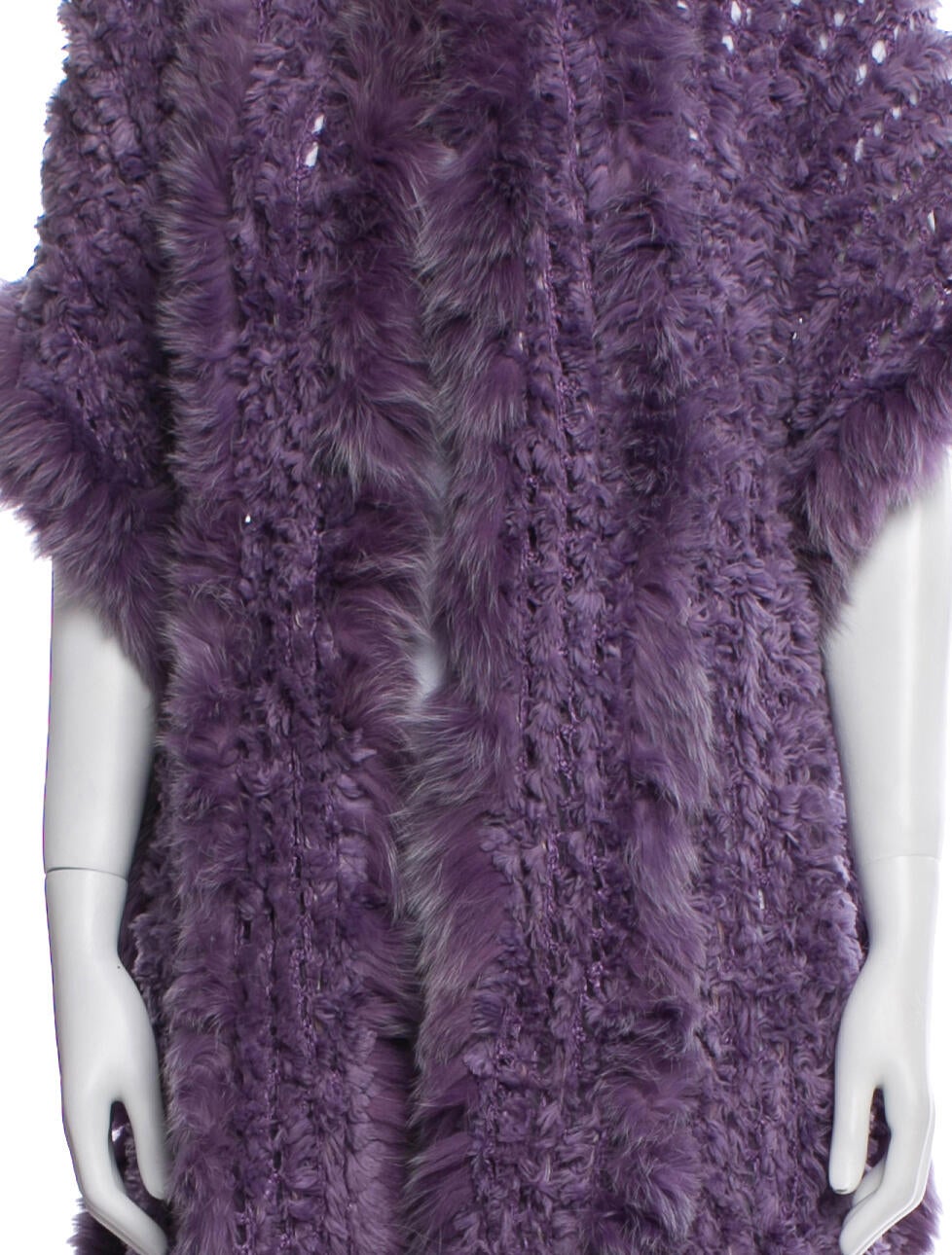 Paula Lishman Fur Shawl