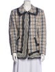 Paola D'arcano Linen Tweed Pattern Jacket