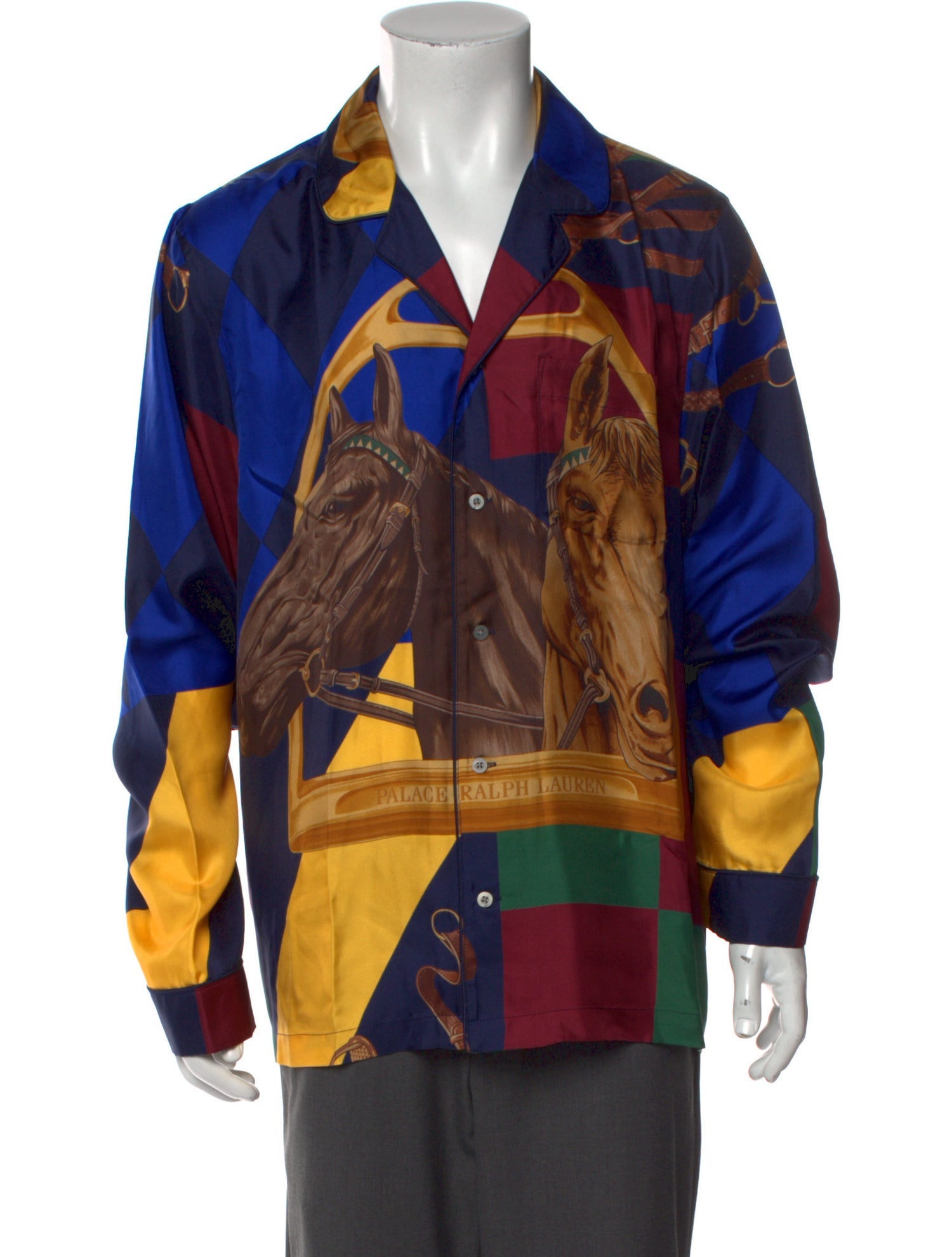 Palace x Polo Ralph Lauren Silk Printed Shirt