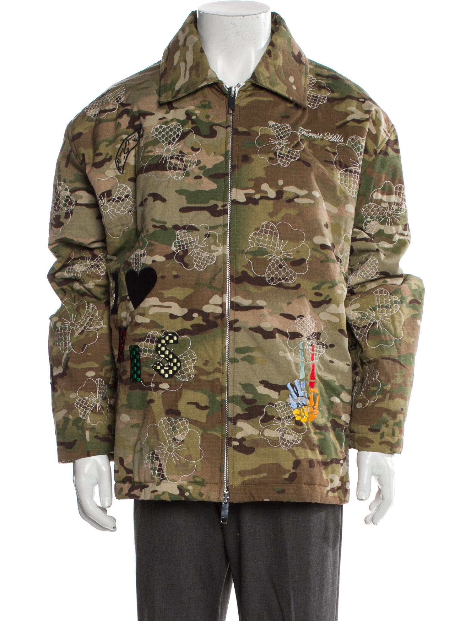 Paris Laundry Printed Utility Jacket