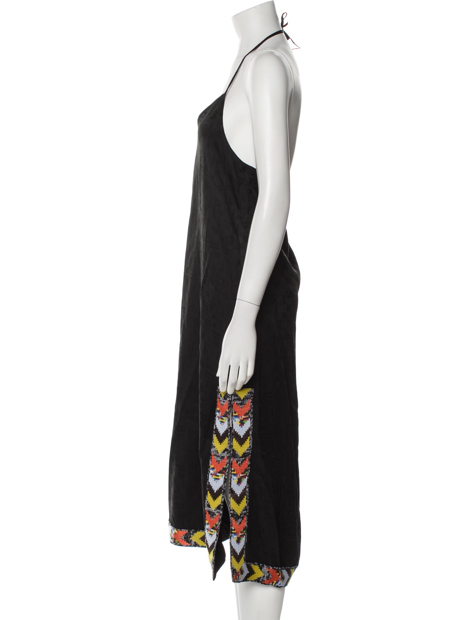 Palm Angels x Missoni Silk Long Dress