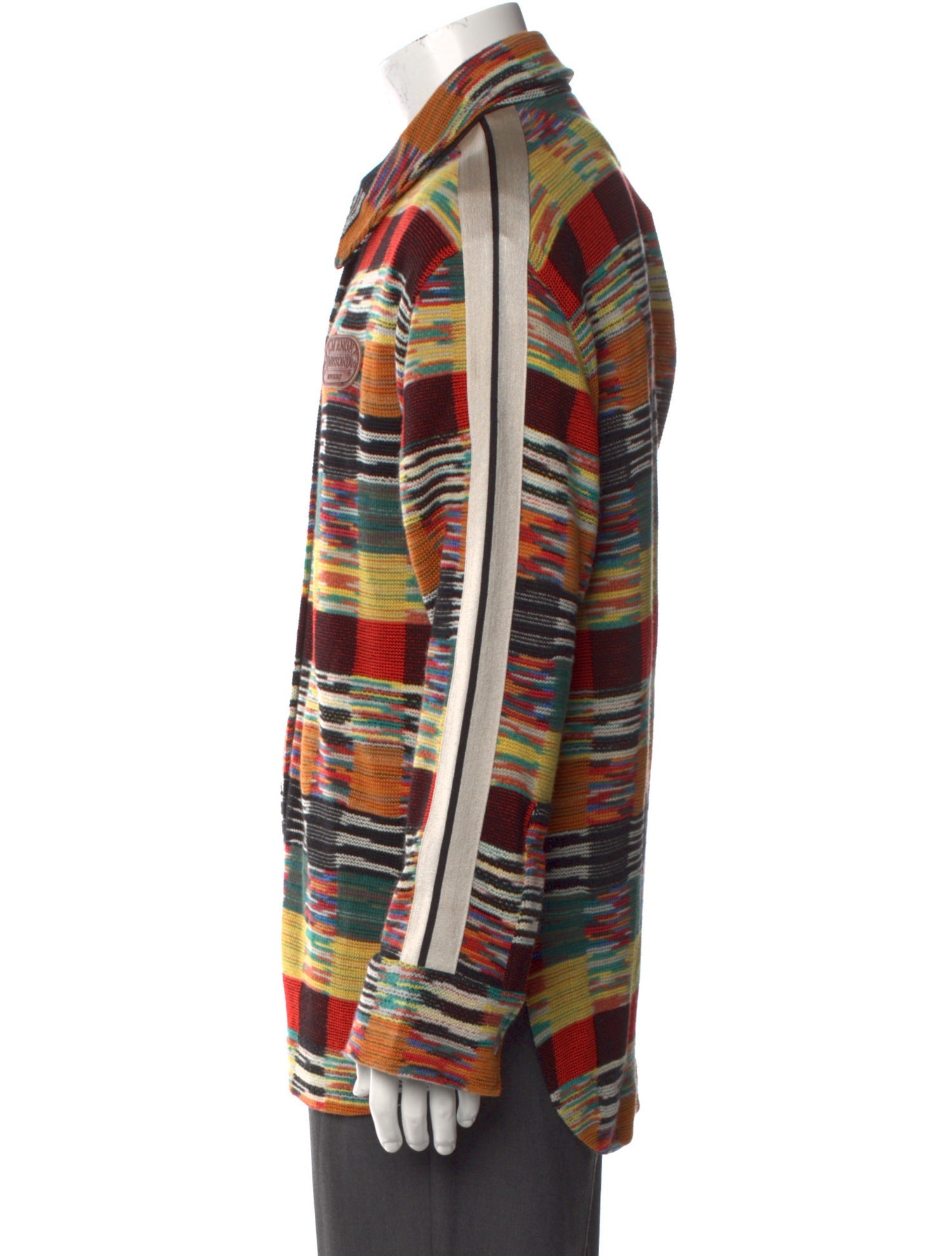 Palm Angels x Missoni Virgin Wool Striped Cardigan w/ Tags