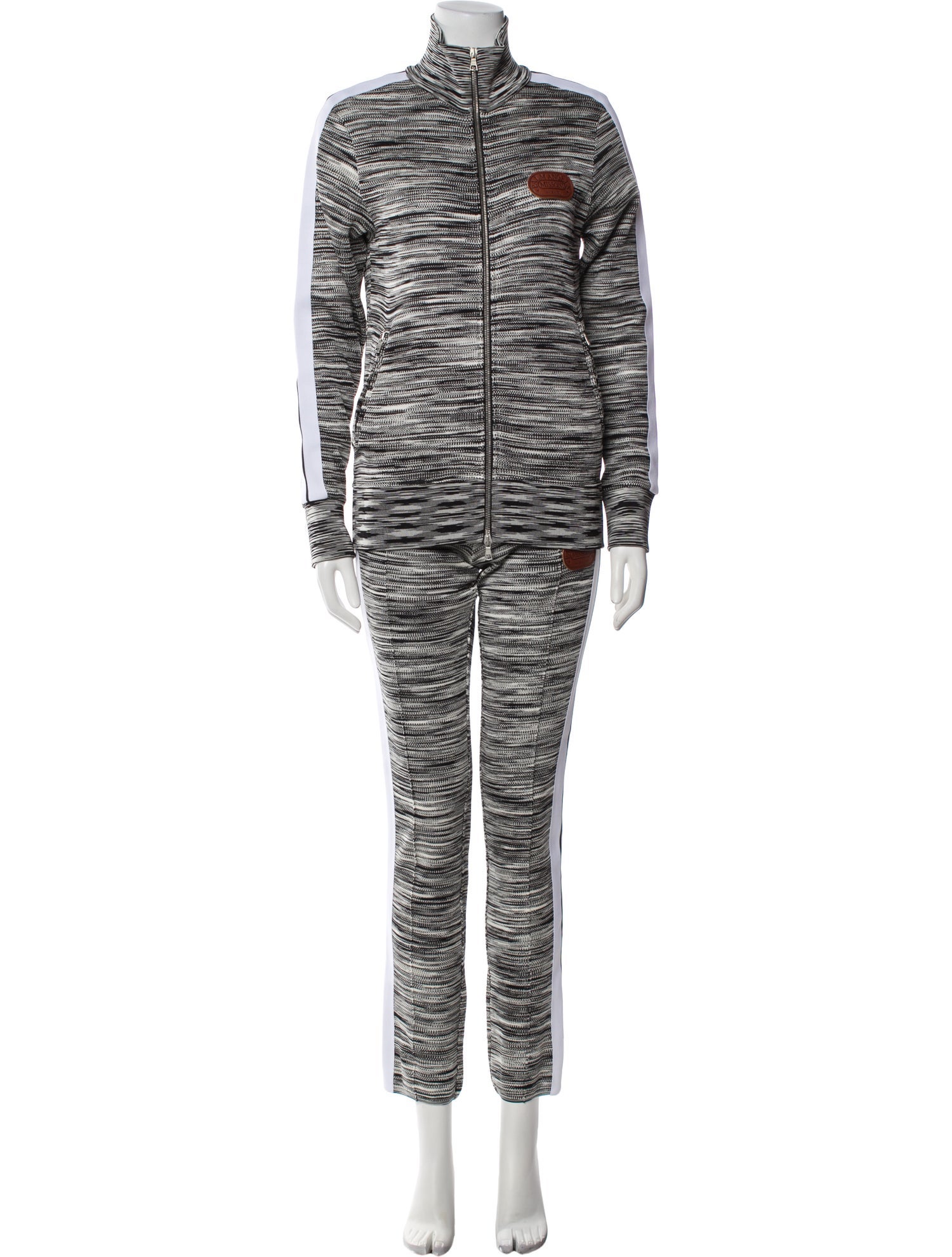 Palm Angels x Missoni Striped Grosgrain Trim Pant Set w/ Tags