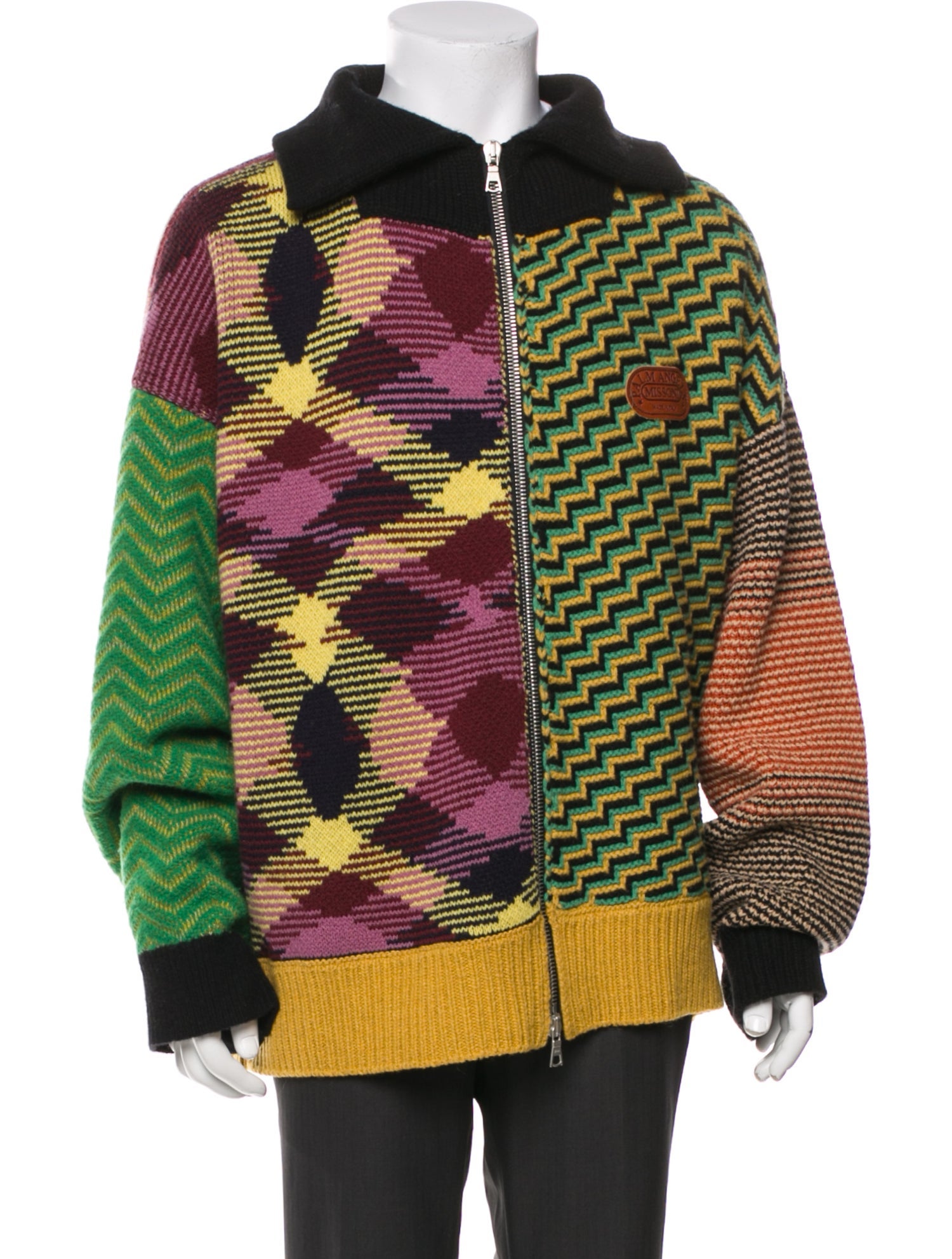 Palm Angels x Missoni Wool Printed Cardigan