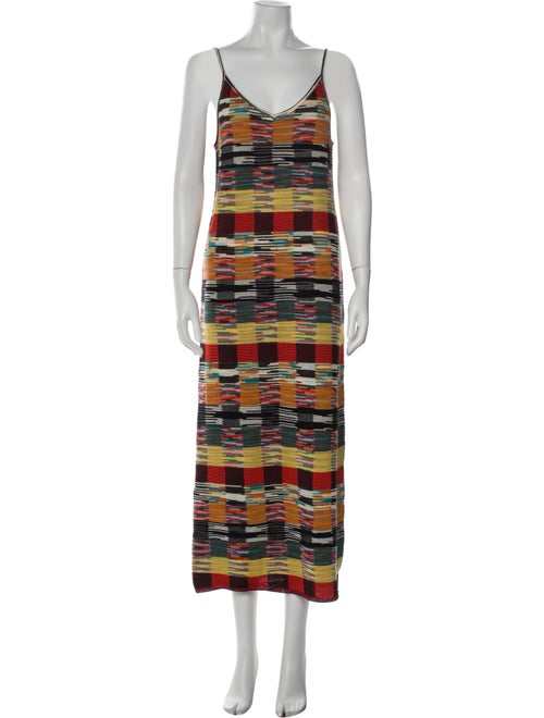 Palm Angels x Missoni Striped Long Dress