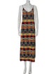 Palm Angels x Missoni Striped Long Dress