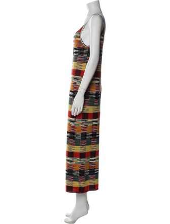 Palm Angels x Missoni Striped Long Dress