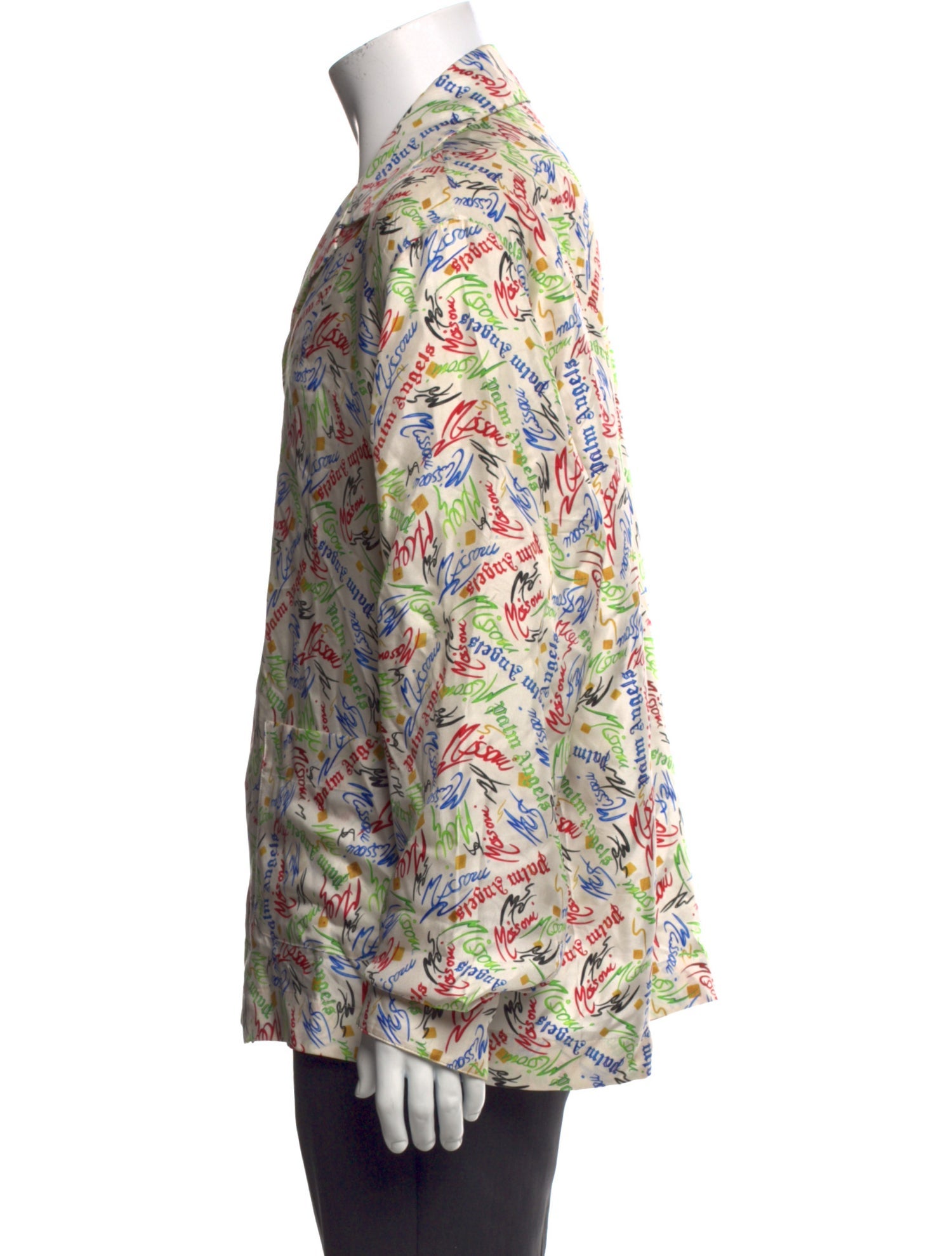 palm angels dress shirt Palm Angels Outlet: Shirt men - White | PMES002R24FAB001