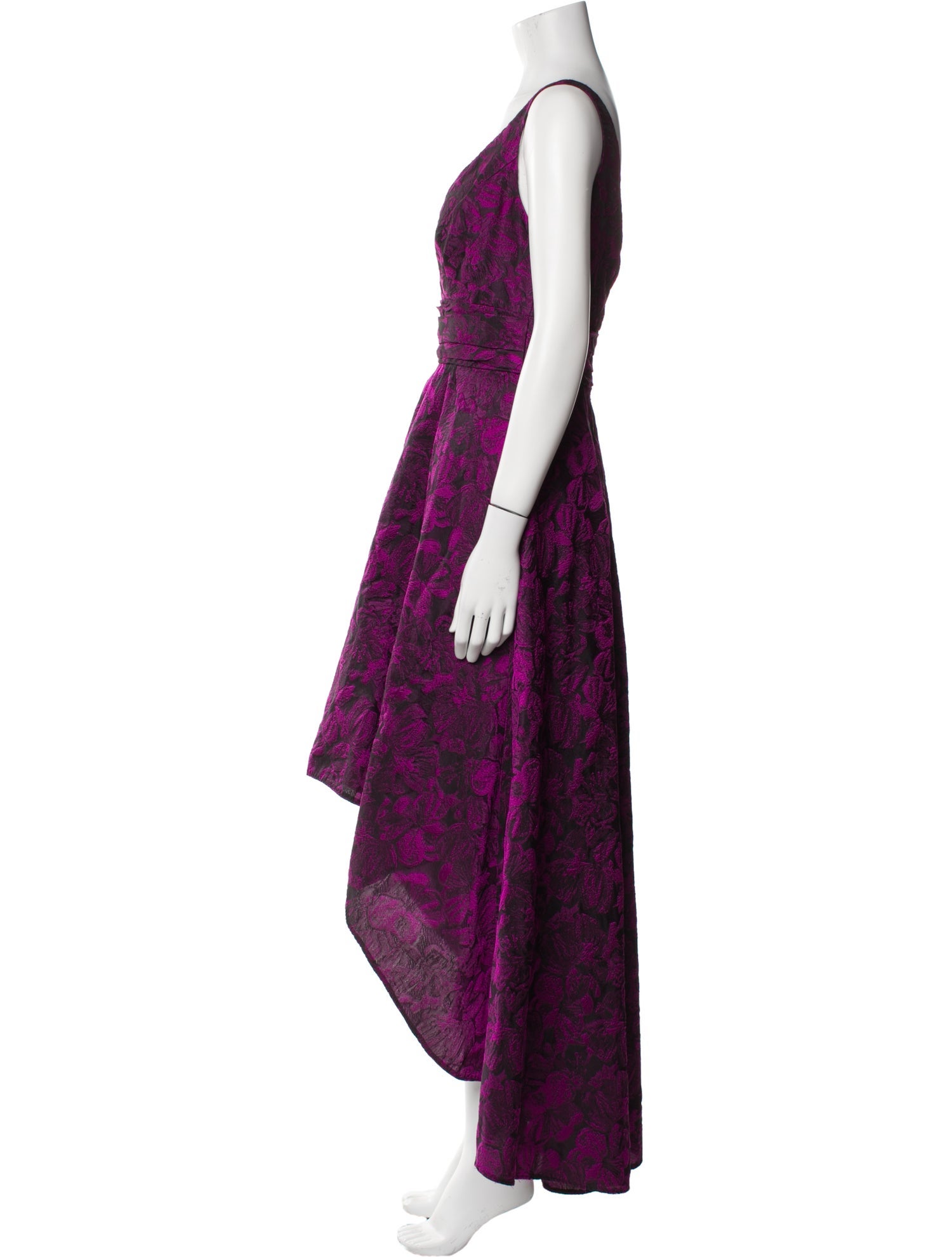 Pamella Pamella Roland Printed Long Dress