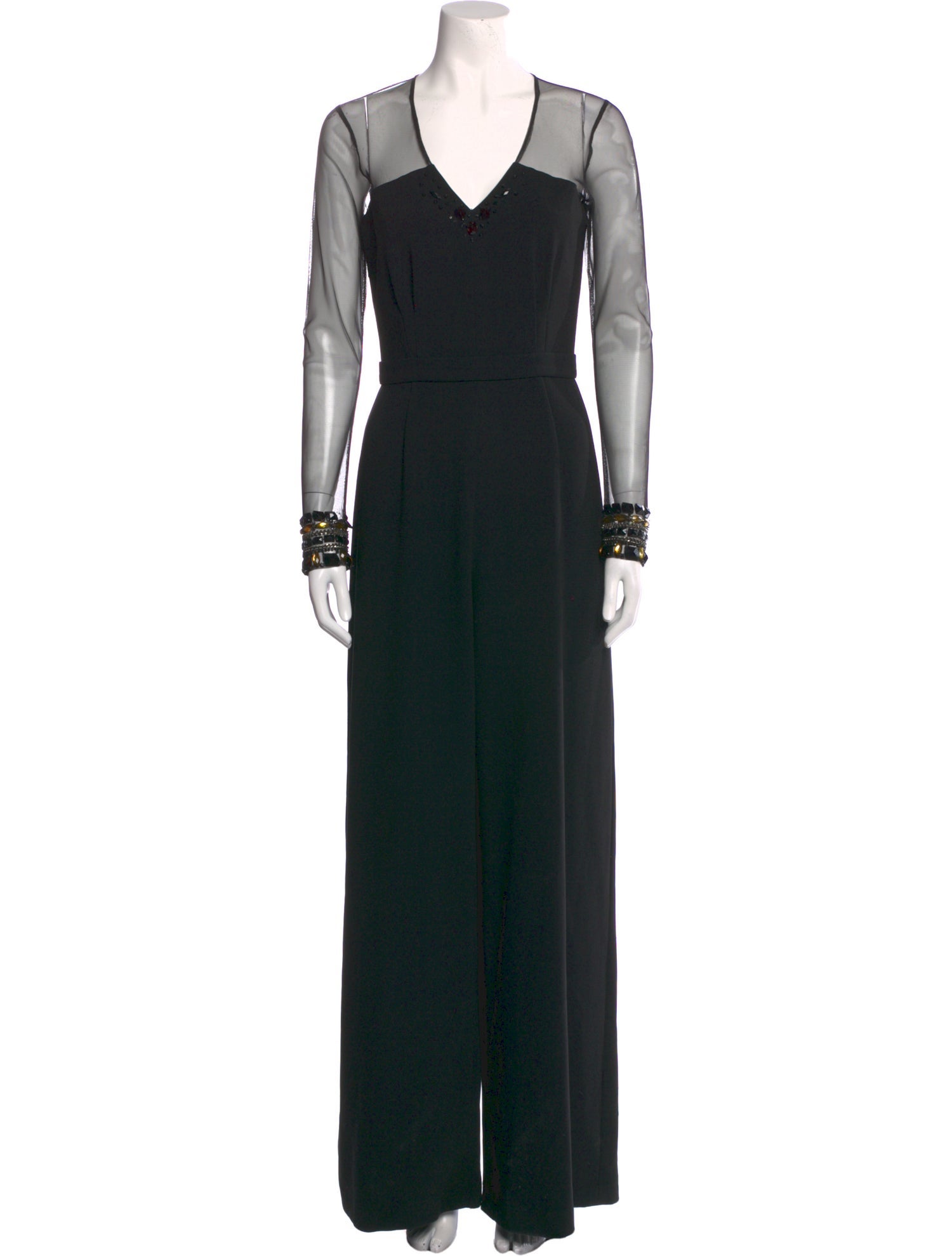 Pamella Pamella Roland V-Neck Jumpsuit