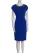 Pamella Pamella Roland Crew Neck Knee-Length Dress