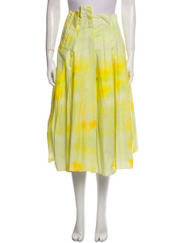 Palmier Skirts Printed Midi Length Skirt XS