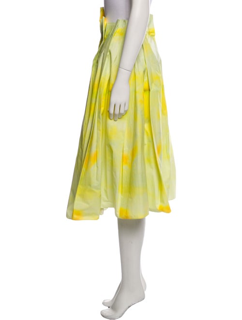 Palmier Printed Midi Length Skirt