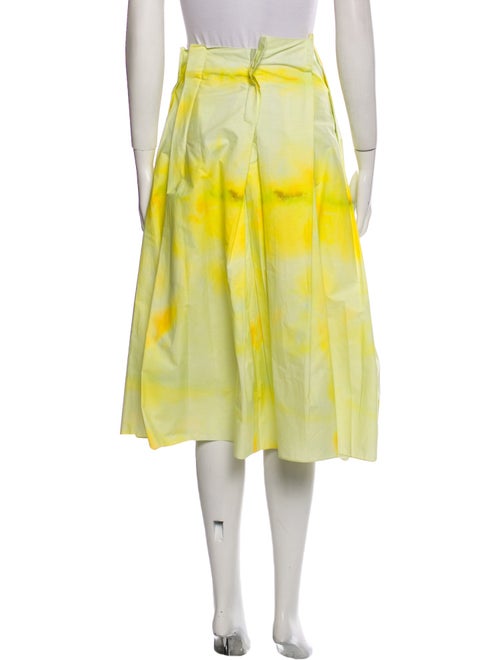 Palmier Printed Midi Length Skirt