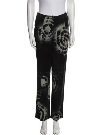 Paolo Santini Tie-Dye Print Straight Leg Pants