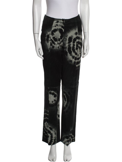 Paolo Santini Tie-Dye Print Straight Leg Pants