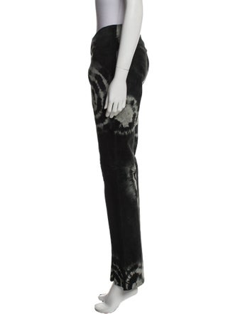 Paolo Santini Tie-Dye Print Straight Leg Pants