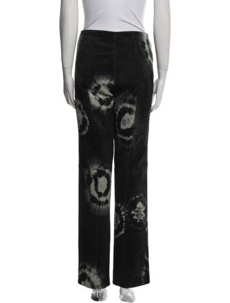 Paolo Santini Tie-Dye Print Straight Leg Pants