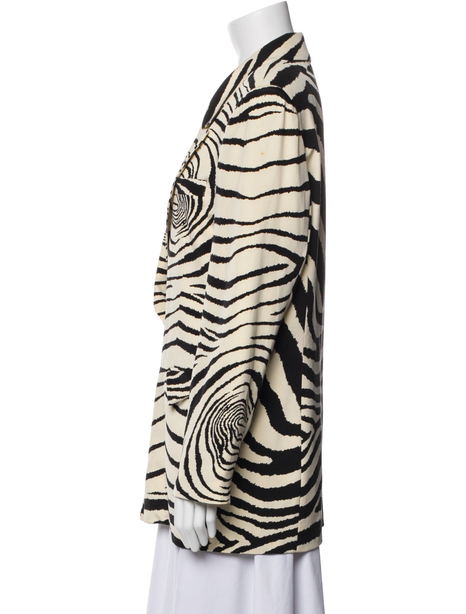 Paolo Santini Animal Print Blazer