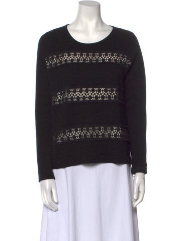 Pablo Tops Scoop Neck Long Sleeve Sweatshirt S