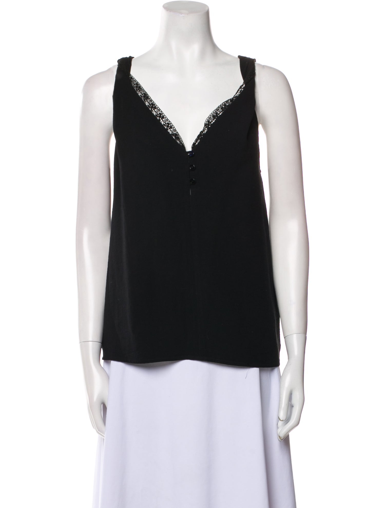 Pablo V-Neck Sleeveless Top